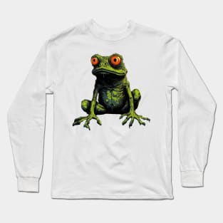 Creepy Frog Long Sleeve T-Shirt
